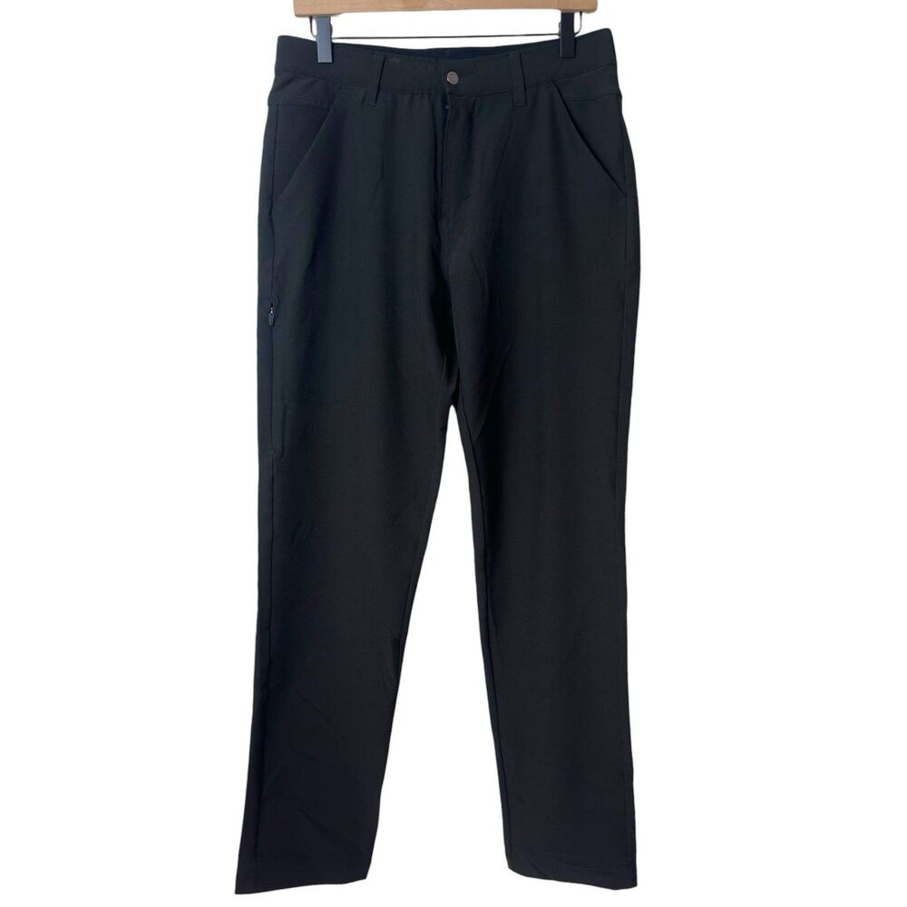 BYLT Kinetic Men’s Chino Pant Sz 32x29 Stretch Performance Black
